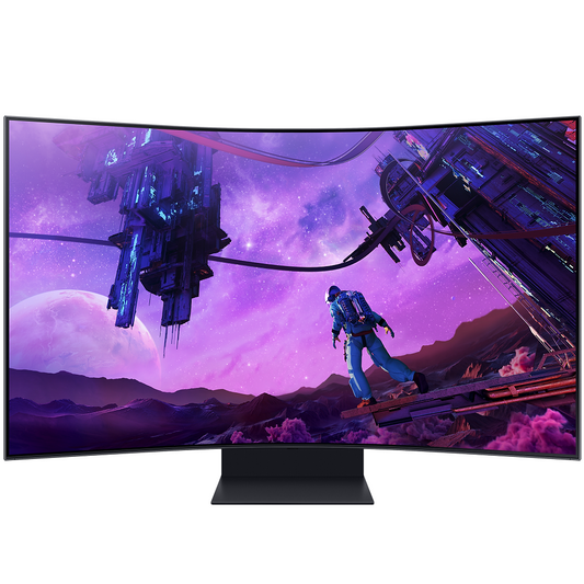 Samsung Odyssey Ark G970 55″ 165Hz Curved UHD 4K Gaming Monitor (LS55BG970NUXEN) image 1