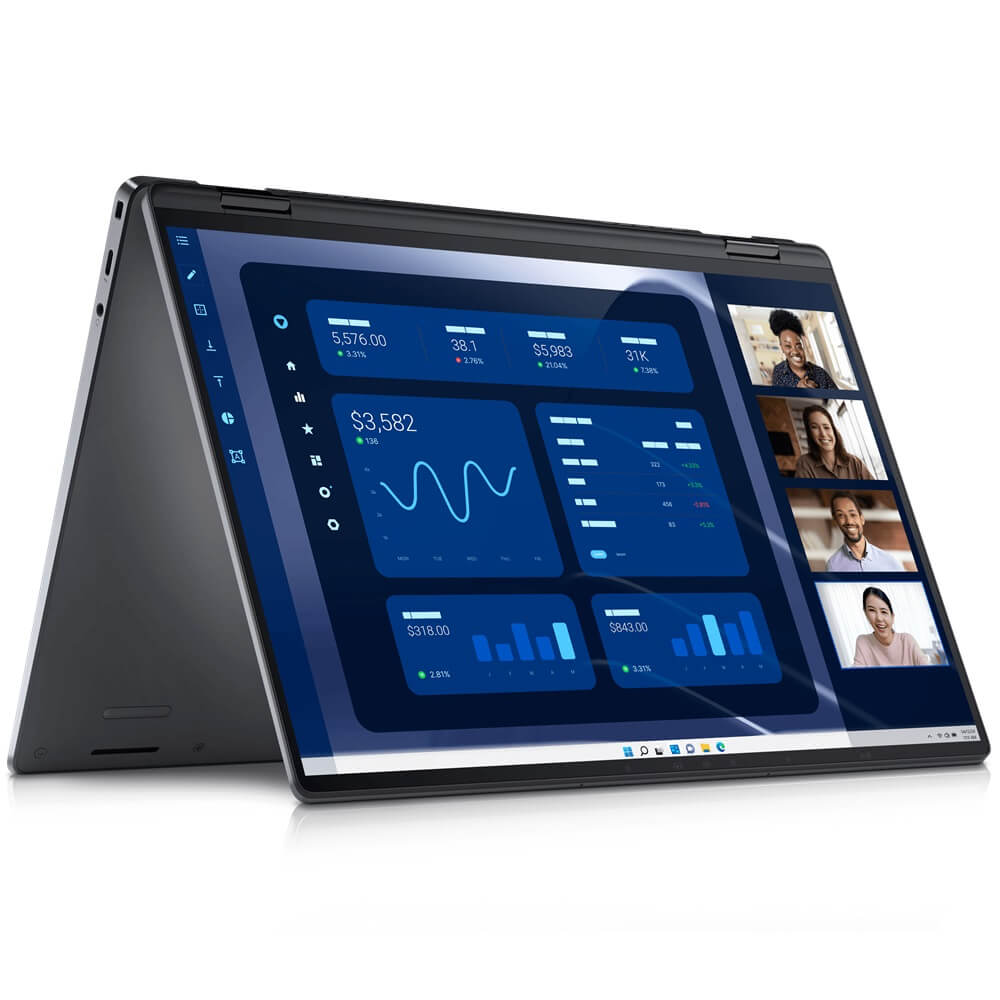 Dell Latitude 9450 2-in-1 Notebook PC – Core Ultra 7 165U / 14″ QHD+ Touch / 32GB RAM / 1TB SSD / Win 11 Pro (N006L945014EMEA