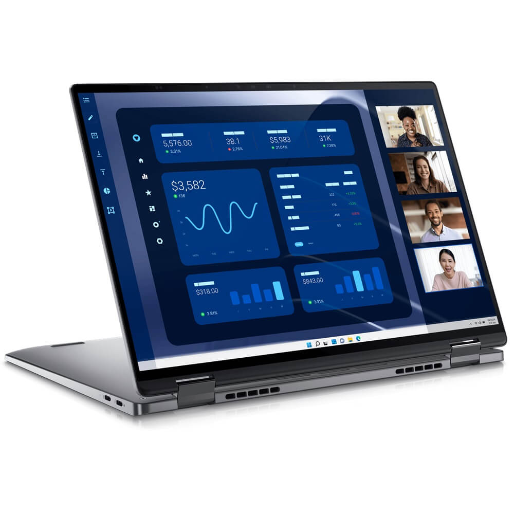 Dell Latitude 9450 2-in-1 Notebook PC – Core Ultra 7 165U / 14″ QHD+ Touch / 32GB RAM / 1TB SSD / Win 11 Pro (N006L945014EMEA