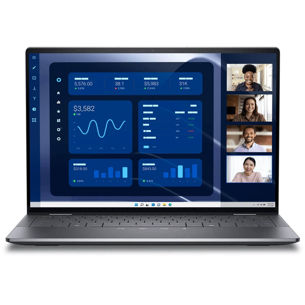 Dell Latitude 9450 2-in-1 Notebook PC – Core Ultra 7 165U / 14″ QHD+ Touch / 32GB RAM / 1TB SSD / Win 11 Pro (N006L945014EMEA
