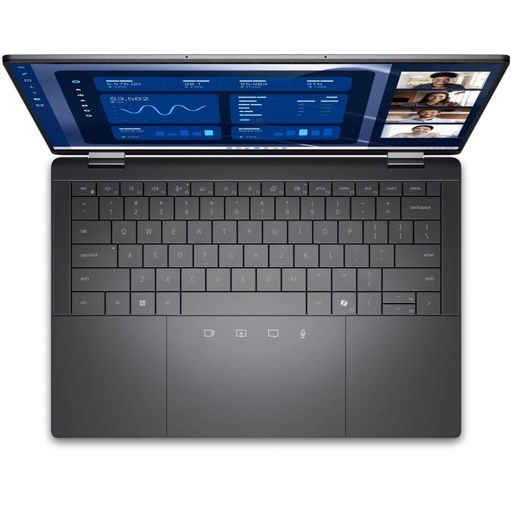 Dell Latitude 9450 2-in-1 Notebook PC – Core Ultra 7 165U / 14″ QHD+ Touch / 32GB RAM / 1TB SSD / Win 11 Pro (N006L945014EMEA