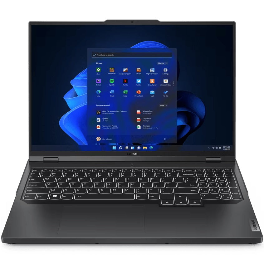 Lenovo Legion Pro 5 16IRX8 Gaming Notebook PC – Core i7-13700HX / 16.0″ WQXGA / 32GB RAM / 1TB SSD / NVIDIA RTX 4070 8GB / Win 11 Home / Onxy Grey (82WK00DQSA) image 1