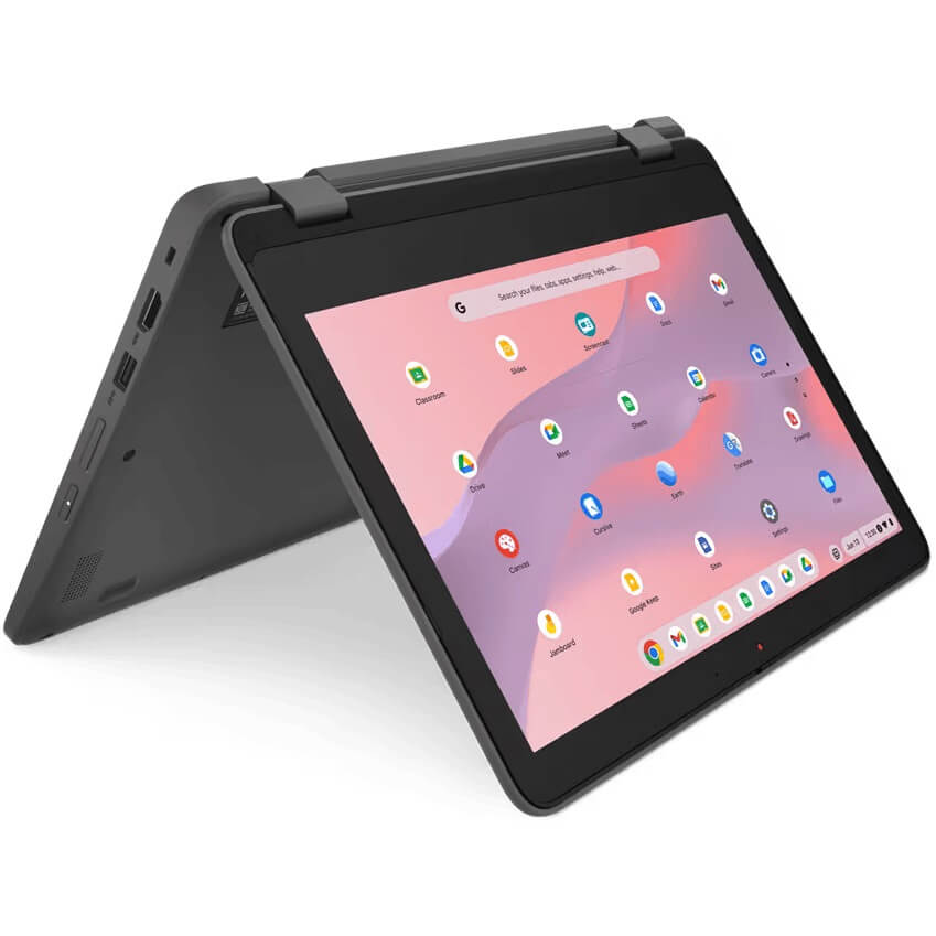 Lenovo 300e Yoga Gen 4 Chromebook – MediaTek Kompanio 520 / 11.6″ HD Touch / 4GB RAM / 32GB eMMC / ChromeOS (82W3S0KU00) — fr