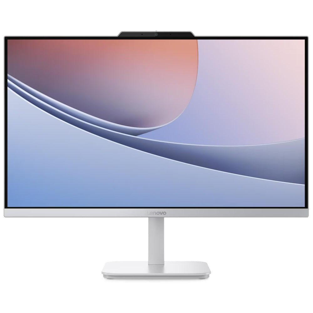 Lenovo A100 All-In-One Desktop PC – Intel N100 / 23.8″ FHD / 8GB RAM / 256GB SSD / Win 11 Home / Cloud Grey (F0J6000RSA) image 1