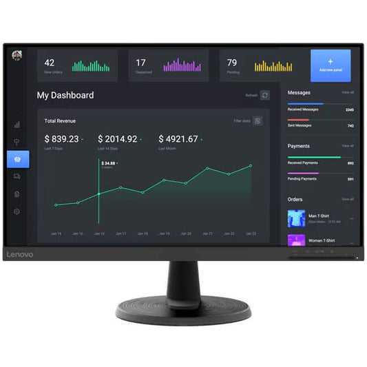 Lenovo C24-40 23.8-inch Full HD Monitor (63DCKAT6SA) image 1