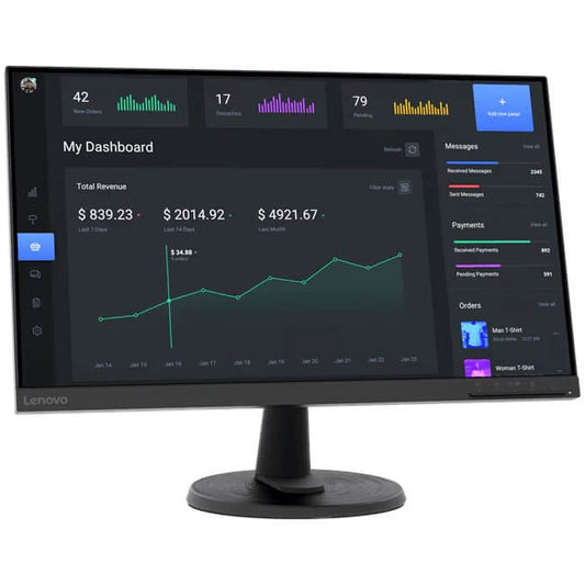 Lenovo C24-40 23.8-inch Full HD Monitor (63DCKAT6SA) image 2