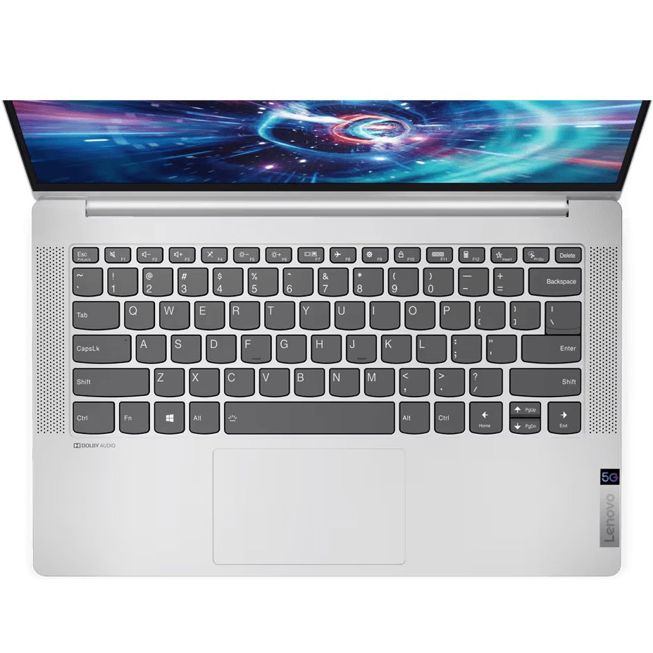 Lenovo IdeaPad 5G 14Q8X05 Notebook PC – Qualcomm Snapdragon 8cx / 14.0″ FHD / 8GB RAM / 512GB SSD / 5G / Win 11 Pro / Silver 