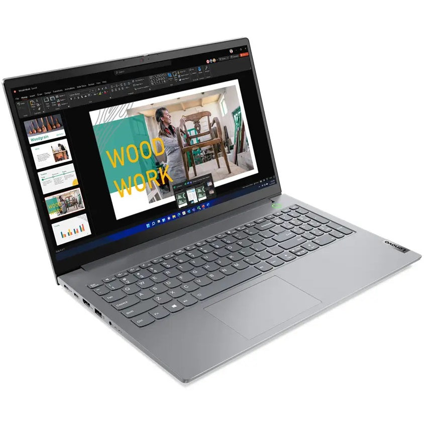 Lenovo ThinkBook 15 G4 IAP Notebook PC – Core i7-1255U / 15.6″ FHD / 8GB RAM / 512GB SSD / Win 11 Pro (21DJ00BDSA) — front vi