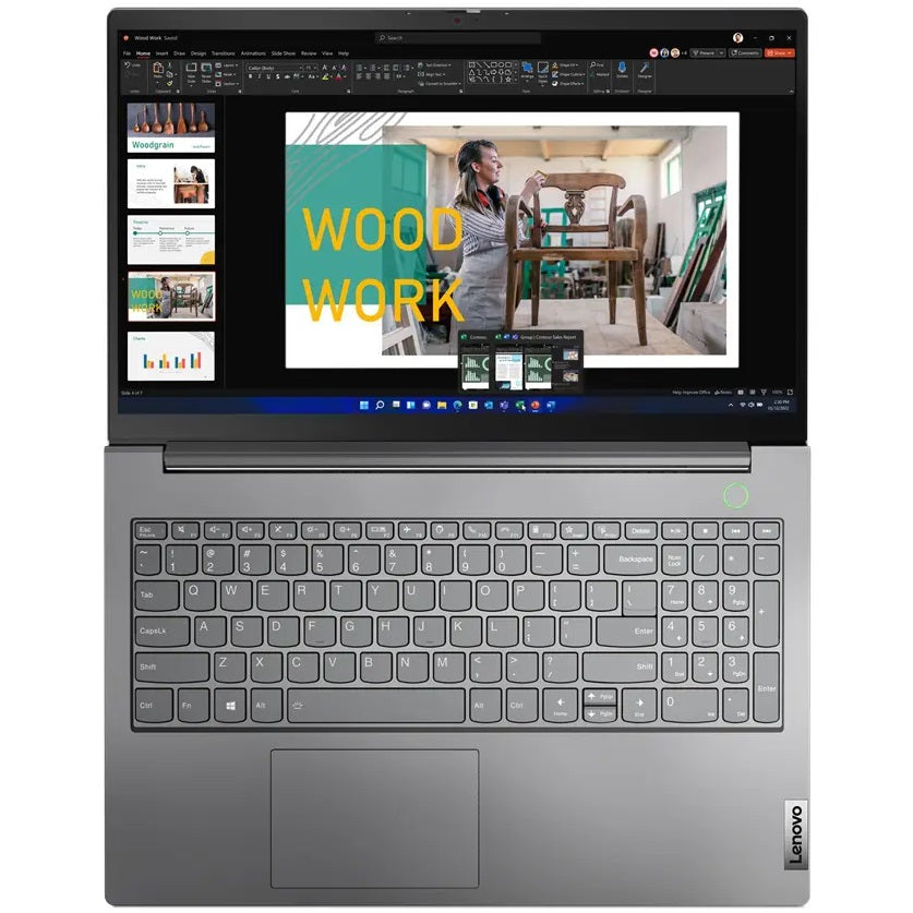 Lenovo ThinkBook 15 G4 IAP Notebook PC – Core i7-1255U / 15.6″ FHD / 16GB RAM / 512GB SSD / Win 11 Pro (21DJ00AXSA) — rear vi