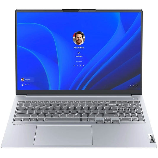 Lenovo ThinkBook 16 G4+ IAP Notebook PC – Core i7-1260P / 16.0″ WQXGA / 16GB RAM / 512GB SSD / NVIDIA RTX 2050 4GB / Win 11 Pro (21CY0032SA) image 1
