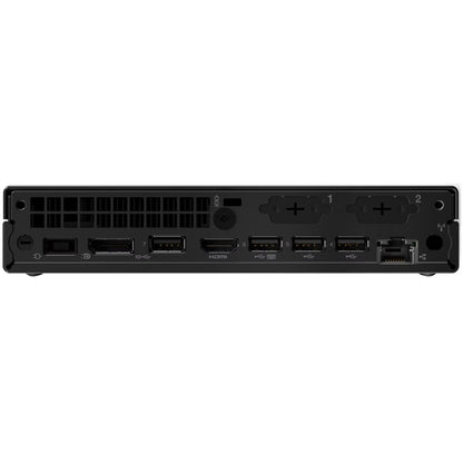 Lenovo ThinkCentre M75q Gen 5 Desktop PC – Ryzen 3 8300GE / 8GB RAM / 512GB SSD / Win 11 Pro (12RQ002TSA) — side view