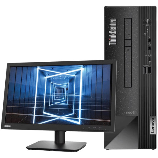 Lenovo ThinkCentre Neo 50s Gen 4 Desktop PC + Lenovo ThinkVision E20-30 19.5-inch HD+ LED Monitor Combo image 1