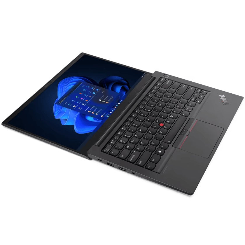 Lenovo ThinkPad E14 Gen 4 Notebook PC – Core i7-1255U /14.0″ FHD / 8GB RAM / 512GB SSD / Win 11 Pro (21E30036ZA) — side view