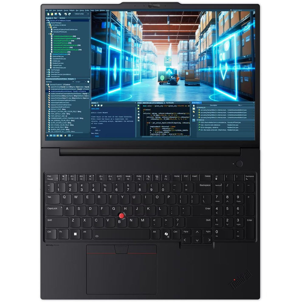 Lenovo ThinkPad P16v Gen 3 Mobile Workstation PC – Core Ultra 7 255H / 16″ WUXGA / 32GB RAM / 1TB SSD / NVIDIA RTX PRO 1000 8
