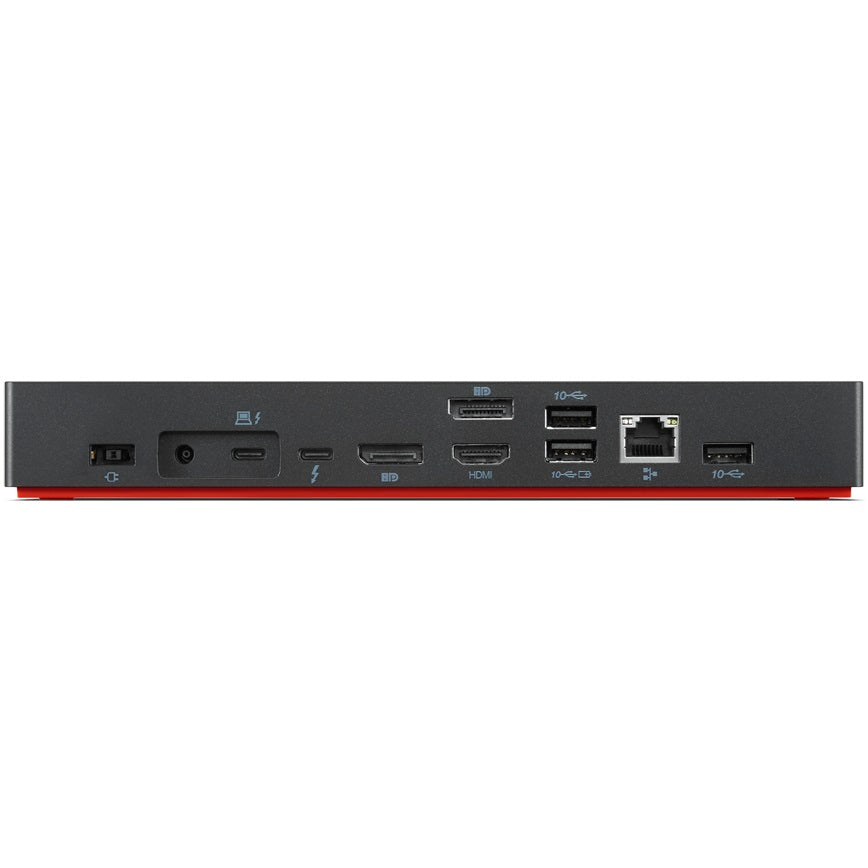 Lenovo ThinkPad Universal Thunderbolt 4 Dock (40B00135SA) — rear view