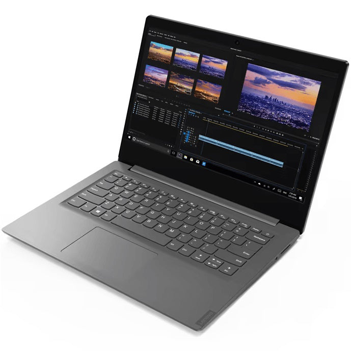 Lenovo V14 ADA Notebook PC – Ryzen 3 3250U / 14.0″ HD / 4GB RAM / 256GB SSD / Win 10 Pro (82C60073SA) — side view