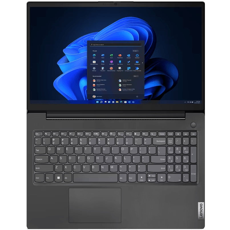 Lenovo V15 G4 AMN Notebook PC – Ryzen 5-7520U / 15.6″ FHD / 8GB RAM / 512GB SSD / Win 11 Home / Business Black (82YU000LSA) —
