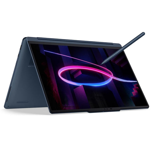 Lenovo Yoga 9 2-in-1 14IPH11 Aura Edition Notebook – Core Ultra 7 355 / 14″ 2.8K WQXGA+ Touch / 32GB RAM / 1TB SSD / Win 11 Pro / Cosmic Blue (83SE001HSA) image 1