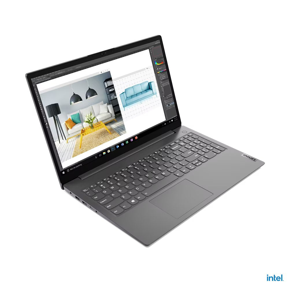 Lenovo V15 G2 ITL Notebook PC – Core i5-1135G7 / 15.6″ FHD / 4GB RAM / 256GB SSD / Win 10 Pro (82KB0015SA) — front view