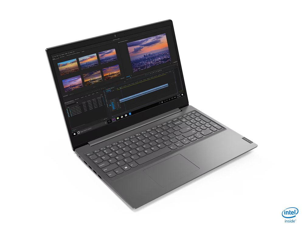 Lenovo V15 IML Notebook PC – Core i5-10210U / 15.6″ FHD / 4GB RAM / 256GB SSD / Win 10 Pro (82NB000WSA) — front view