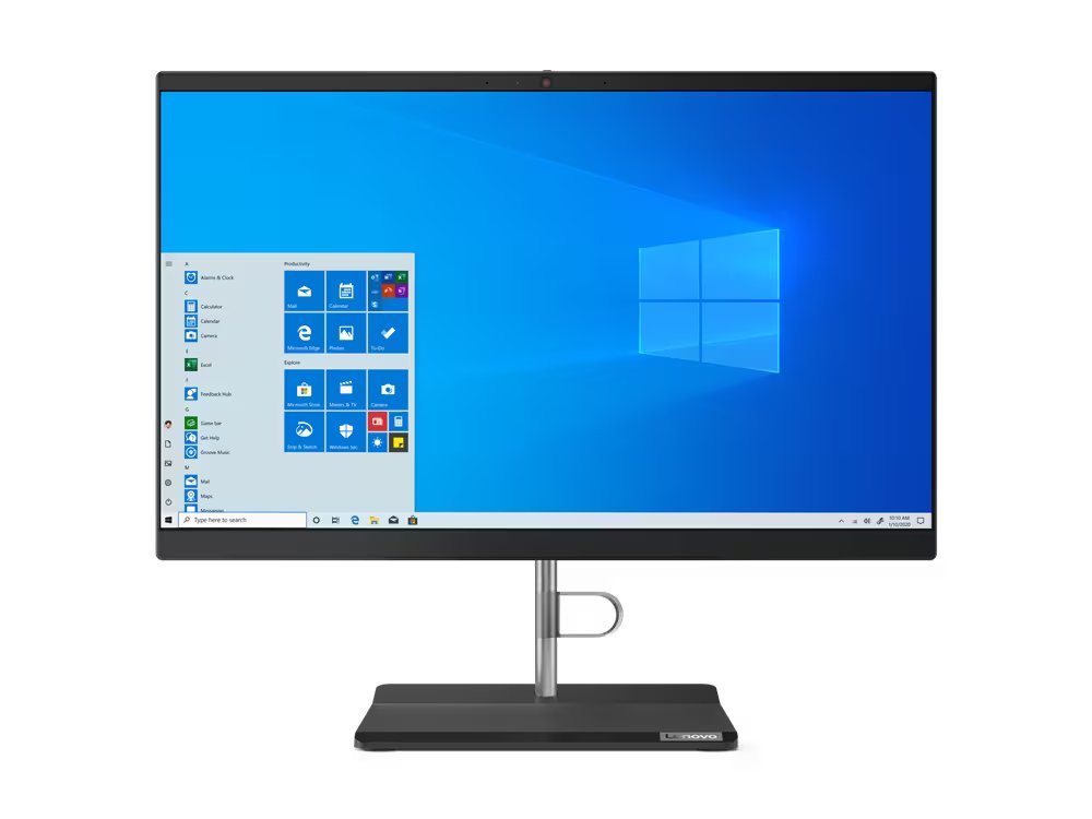 Lenovo V30a-22IIL All-in-One Desktop PC – Core i5-1035G1 / 21.5″ FHD / 4GB RAM / 1TB HDD / Win 10 Pro (11LC0038SA) image 1