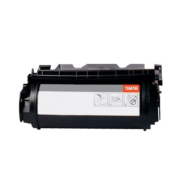 Lexmark 12A6865 High Yield Return Program Black Laser Toner Cartridge image 1