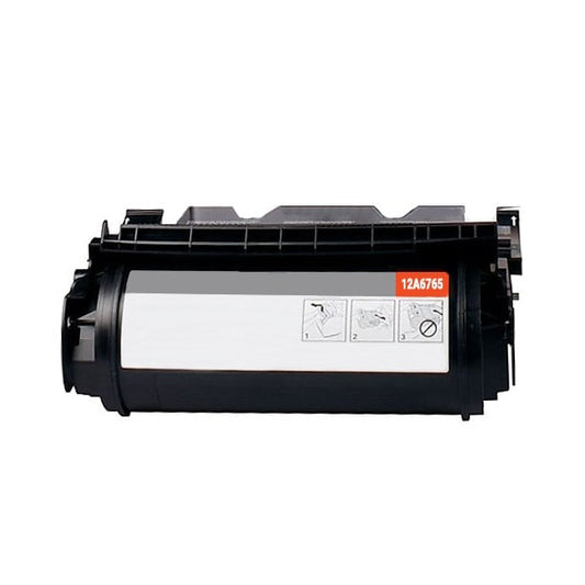 Lexmark 12A6865 High Yield Return Program Black Laser Toner Cartridge image 1