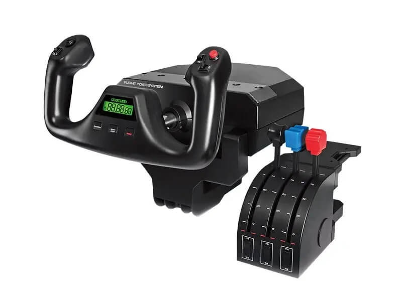 Logitech Professional Simulation Flight Yoke and Throttle Quadrant System (945-000004) image 1