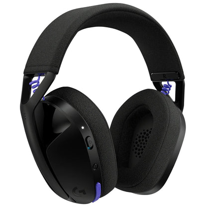 Logitech G321 LIGHTSPEED Wireless Gaming Headset – Black (981-001563) — side view