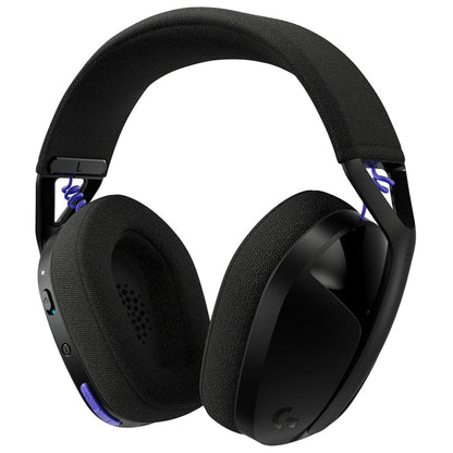 Logitech G321 LIGHTSPEED Wireless Gaming Headset – Black (981-001563) — rear view