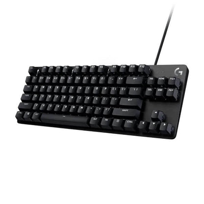 Logitech G413 TKL SE Mechanical Wired Gaming Keyboard – Black — rear view