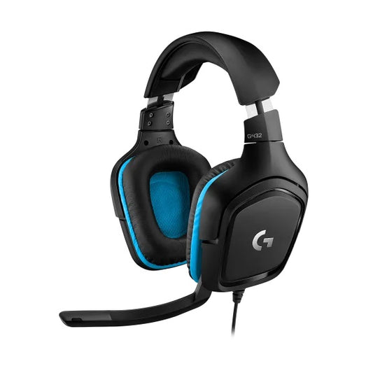 Logitech G432 7.1 Surround Sound Wired Gaming Headset (981-000770) image 1