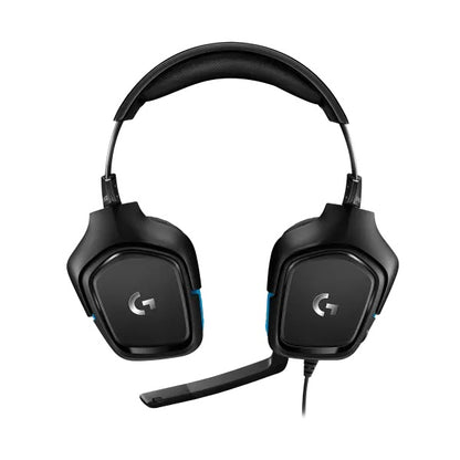 Logitech G432 7.1 Surround Sound Wired Gaming Headset (981-000770) — rear view