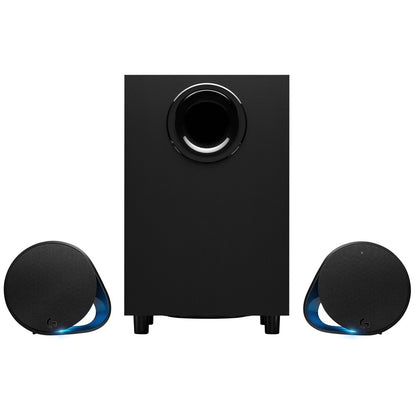 Logitech G560 2.1 Gaming Speakers with LIGHTSYNC RGB (980-001301) — front view