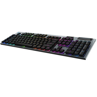 Logitech G915 X LIGHTSPEED Wireless Low Profile Gaming Keyboard (920-012676) — side view