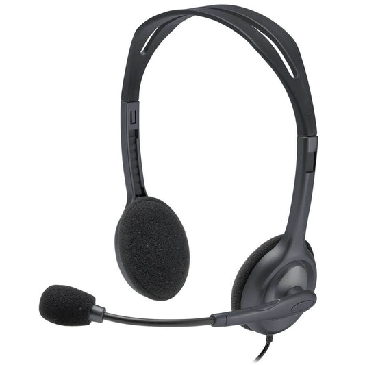 Logitech H111 Wired Stereo Headset (981-000594) image 1