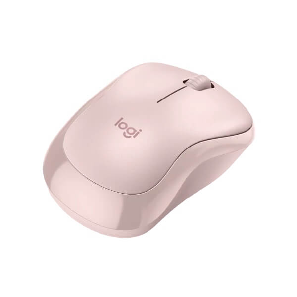 Logitech M240 Silent Bluetooth Mouse – Rose (910-007121) — side view