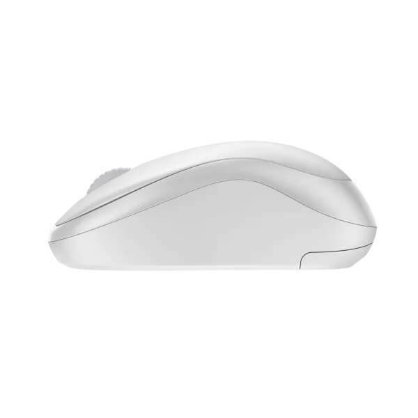 Logitech M240 Silent Bluetooth Mouse – Off White (910-007120) — front view