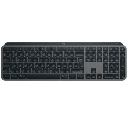 Logitech MX Keys Wireless Keyboard and Mouse Combo For Business Gen 2 (920-010933) — rear view