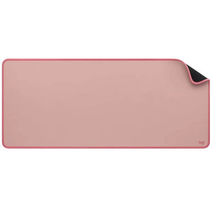 Logitech Studio Series Desk Mat – Dark Rose — rear view
