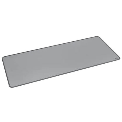 Logitech Studio Series Desk Mat – Mid Grey — side view