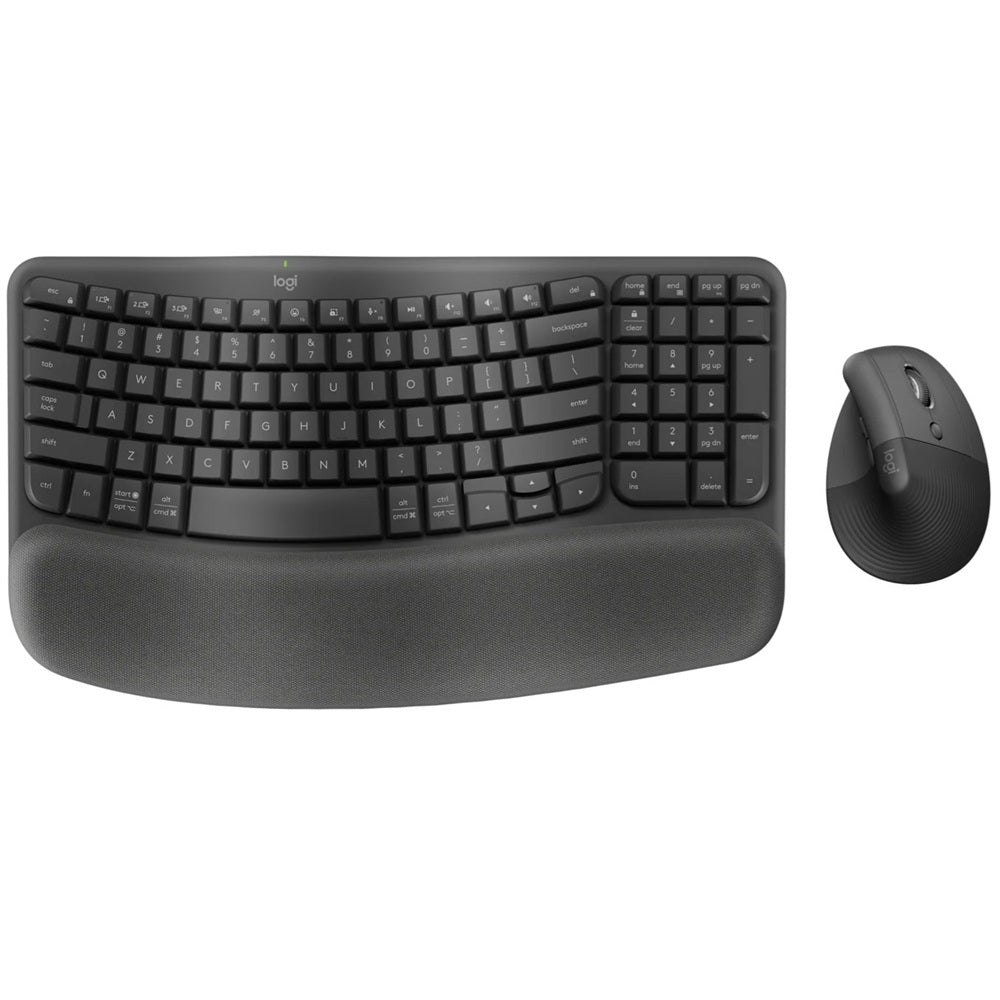 Logitech Wave Keys and Lift Keyboard and Mouse Combo (920-013635)