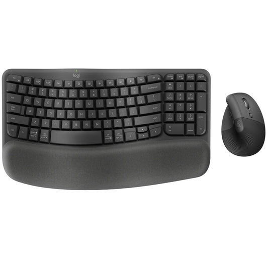 Logitech Wave Keys and Lift Keyboard and Mouse Combo (920-013635) image 1