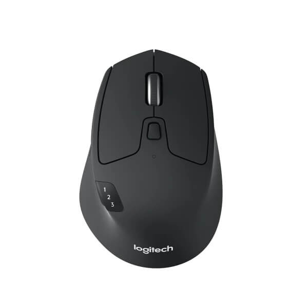 Logitech M720 Triathlon Wireless Mouse – Black (910-006036) image 1