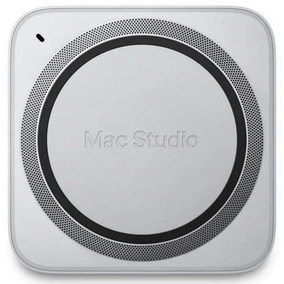Apple Mac Studio M2 Ultra Desktop PC – Apple M2 Ultra Chip / 64GB RAM / 1TB SSD / macOS (MQH63SO/A) — rear view