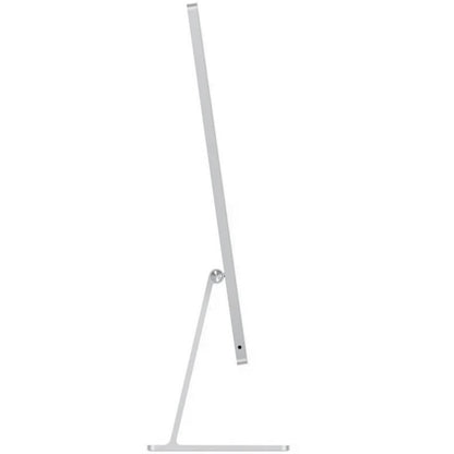Apple iMac Desktop PC – Apple M3 Chip / 24″ 4.5K Retina / 8GB RAM / 256GB SSD / macOS / Silver (MQR93SO/A) — side view