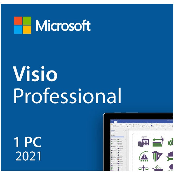 Microsoft Visio Professional 2021 ESD (D87-07606) image 1