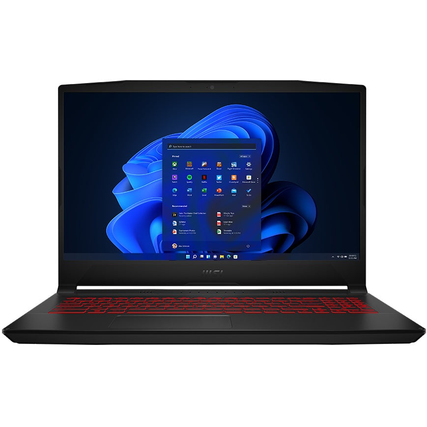 MSI Bravo 15 B5DD Gaming Notebook PC – Ryzen 7-5800H / 15.6″ FHD / 8GB RAM / 512GB SSD / AMD RX 5500M 4GB / Win 10 Home (B5DD-067ZA) image 1