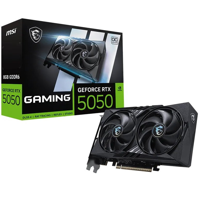 MSI GeForce RTX 5050 8GB GAMING OC Graphics Card (RTX5050GAMINGOC8GB) image 1