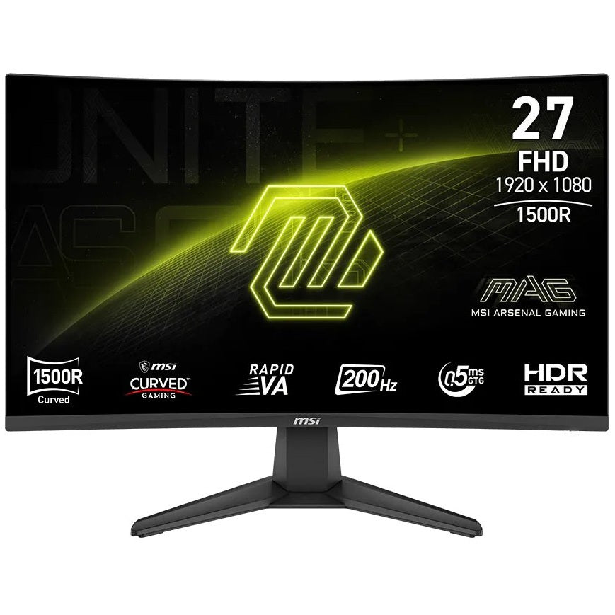 MSI MAG 276CF E20 27-inch Full HD 200Hz Gaming Monitor (MAG276CFE20) image 1
